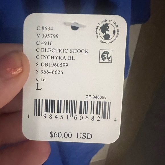 FREE PEOPLE ELECTRIC SHOCK HOT SHOT TEE ROMPER SOLD OUT COLOR NWT SIZE L - Picture 3 of 3